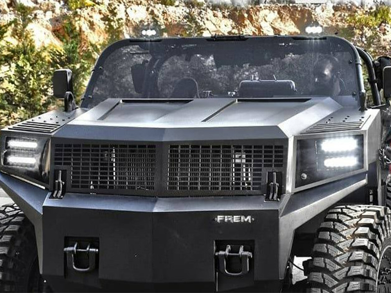 بالفيديو: أول سيارة رباعية الدفع بتصميم لبناني!